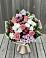 Букет цветов из: Альстромерии, Гвоздики, Розы и Хризантемы в городе Камень-на-Оби