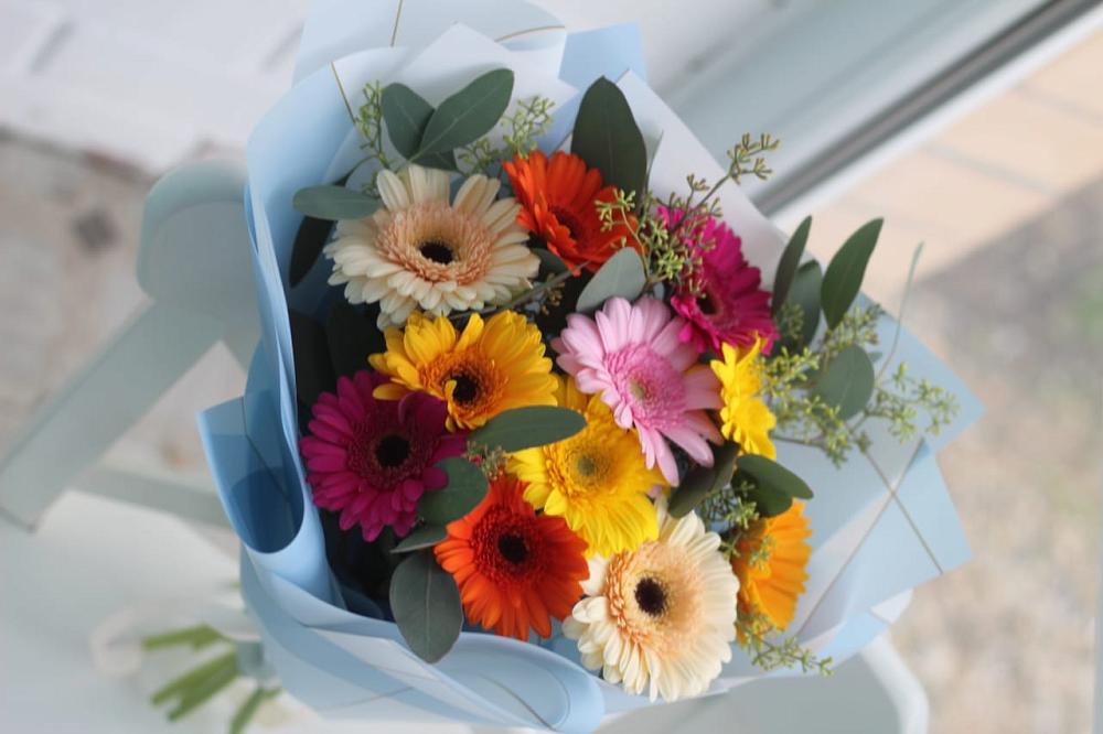 Букет цветов из: Герберы в городе Камень-на-Оби