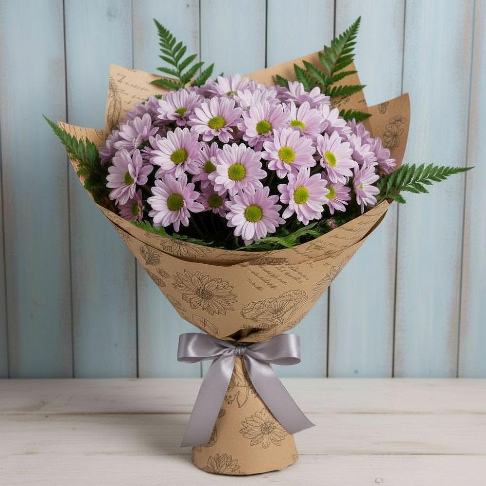 Букет цветов из: Хризантемы в городе Камень-на-Оби