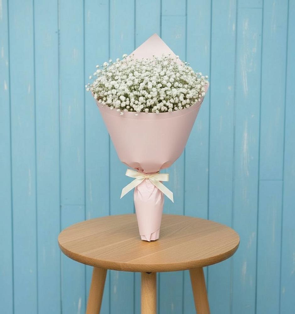 Букет цветов из: Гипсофила в городе Камень-на-Оби