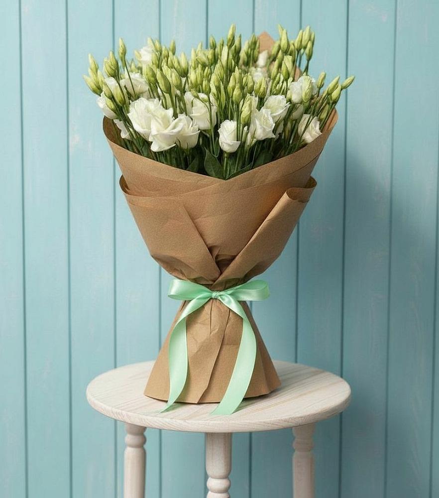 Букет цветов из: Лизиантусы в городе Камень-на-Оби