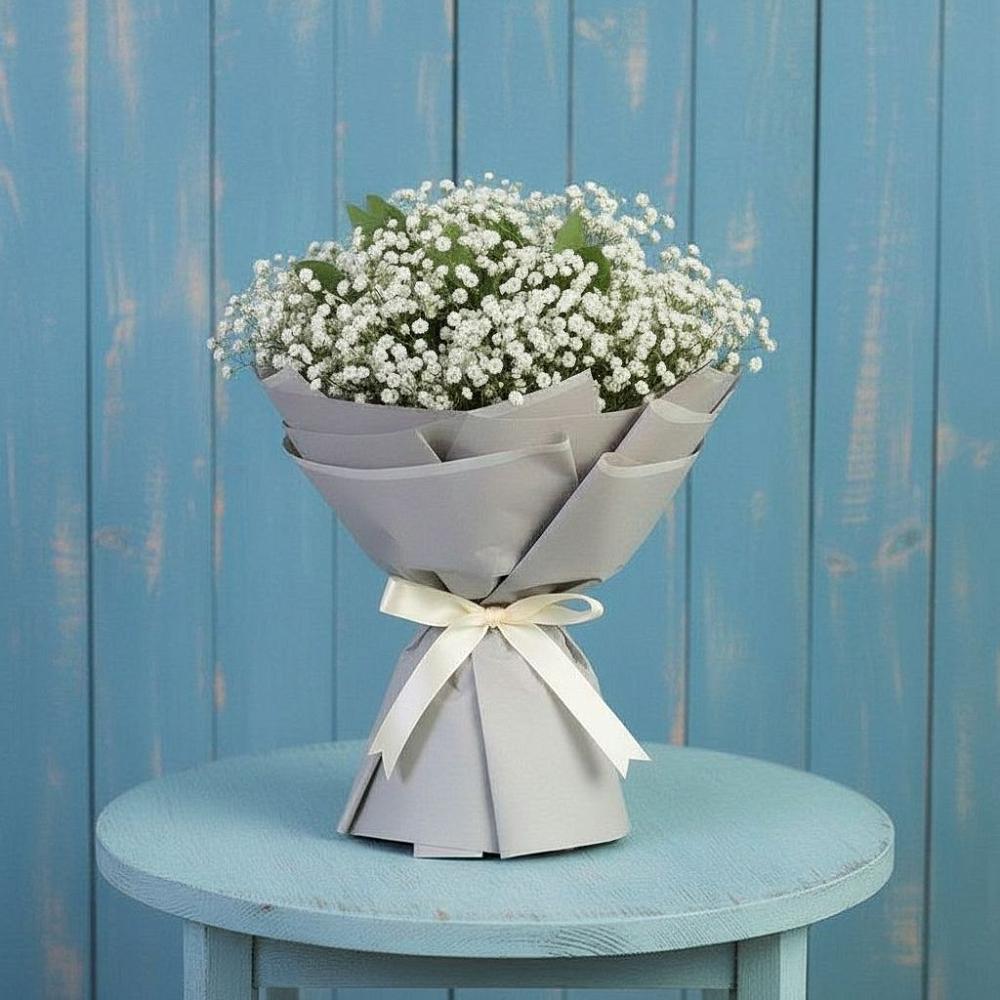 Букет цветов из: Гипсофила в городе Камень-на-Оби