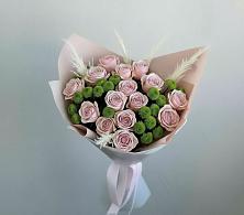 Букет цветов из:  Розы и Хризантемы в городе Камень-на-Оби