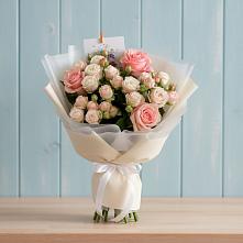 Букет цветов из:  Розы #REPLACE_PRED# городе Камень-на-Оби