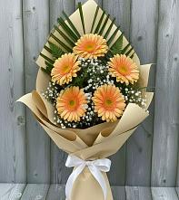 Букет цветов из:  Герберы в городе Камень-на-Оби